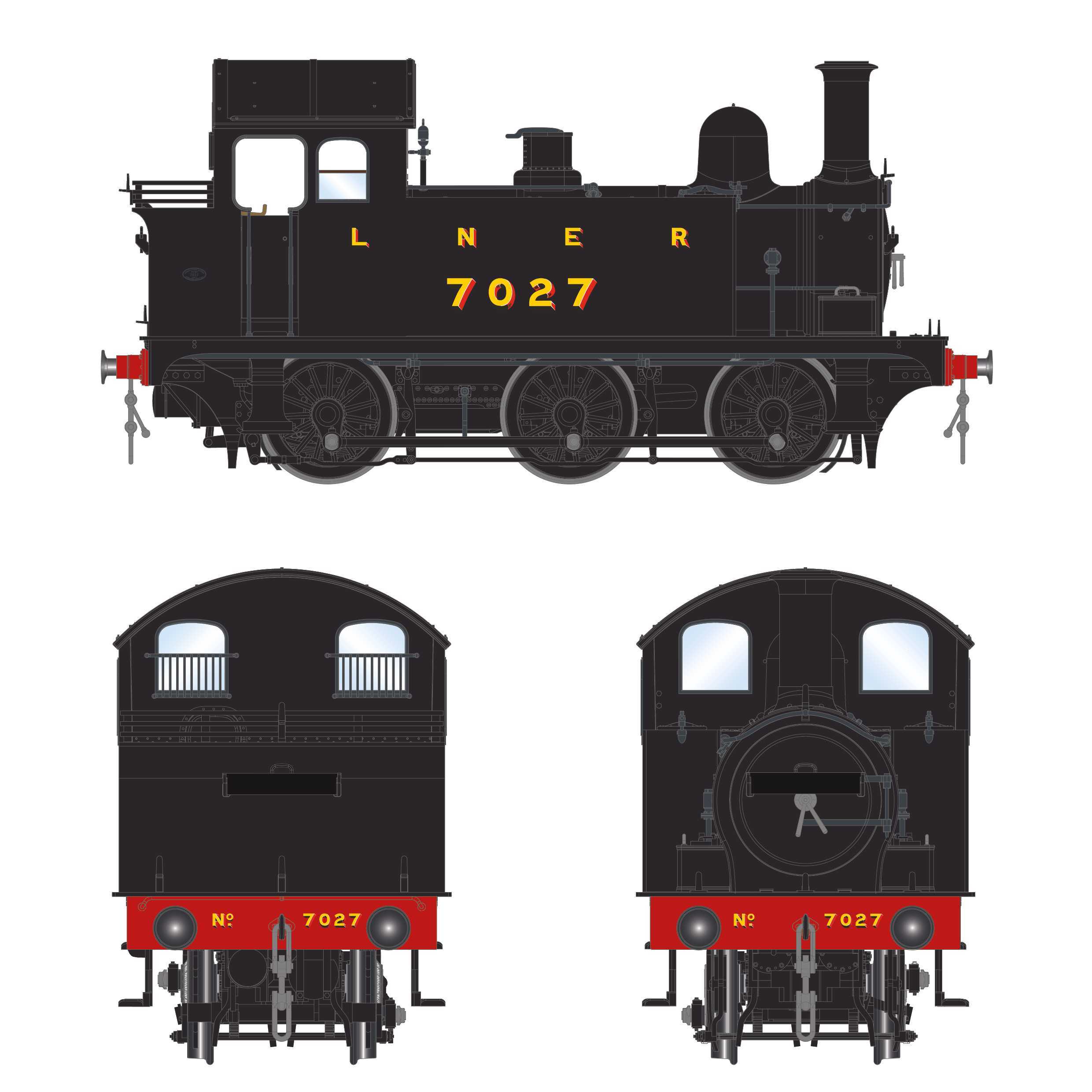 7027-LNER J68-Sonorisation DCC