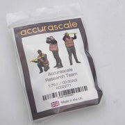 Équipe de recherche Accurascale-Pack de trois figurines-Échelle OO (1/76e) 