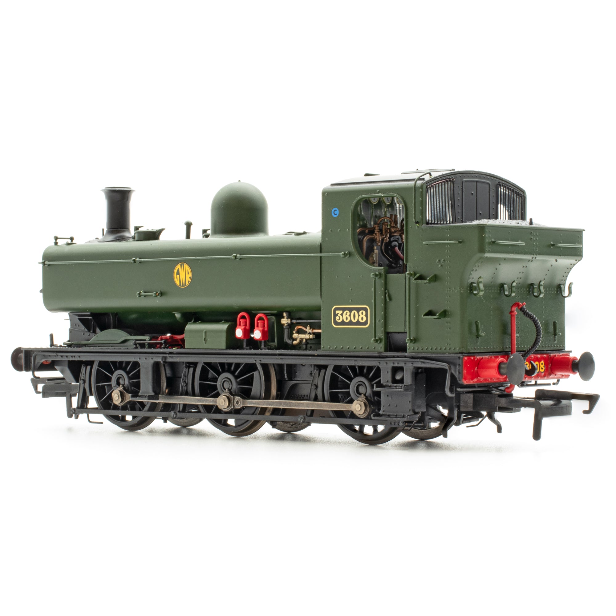 8750 Class - 3608 - GWR Green Shirtbutton