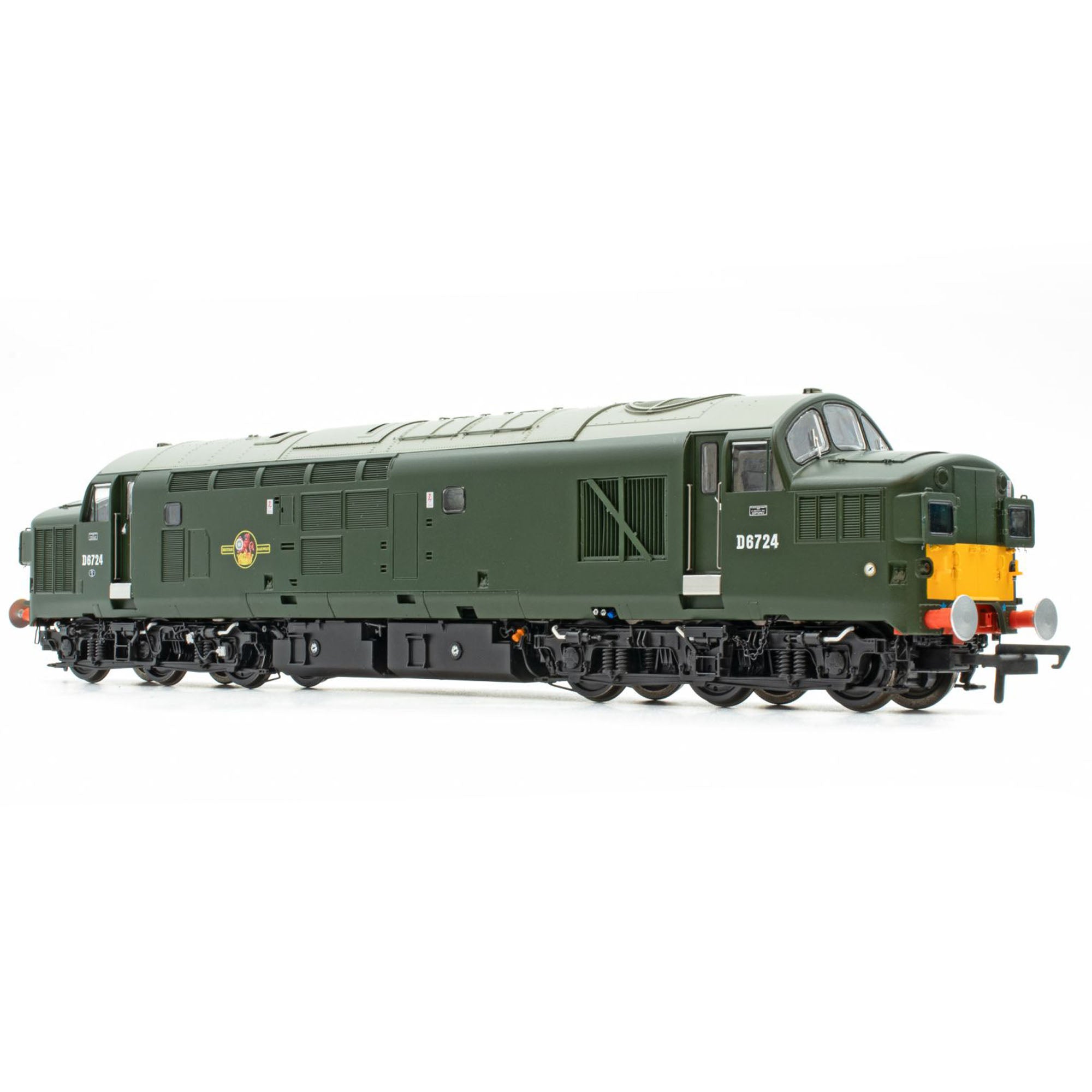 BR Class 37 - BR Green (Small Yellow Panels) - D6724 - DCC Sound