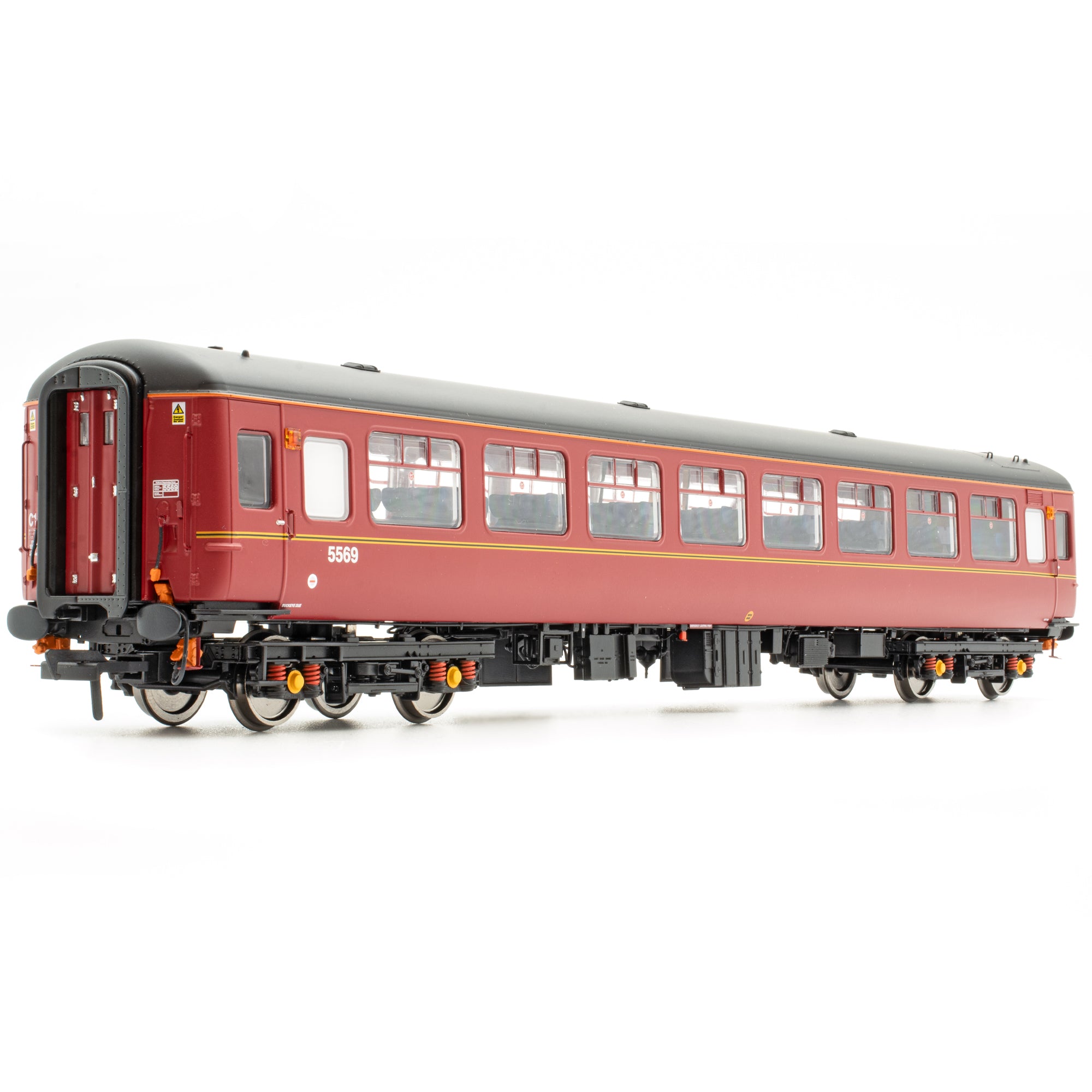 BR Mk. 2c (petite fenêtre de toilette) TSO 5569 Maroon (Sud du Pays de Galles et Ouest) 
