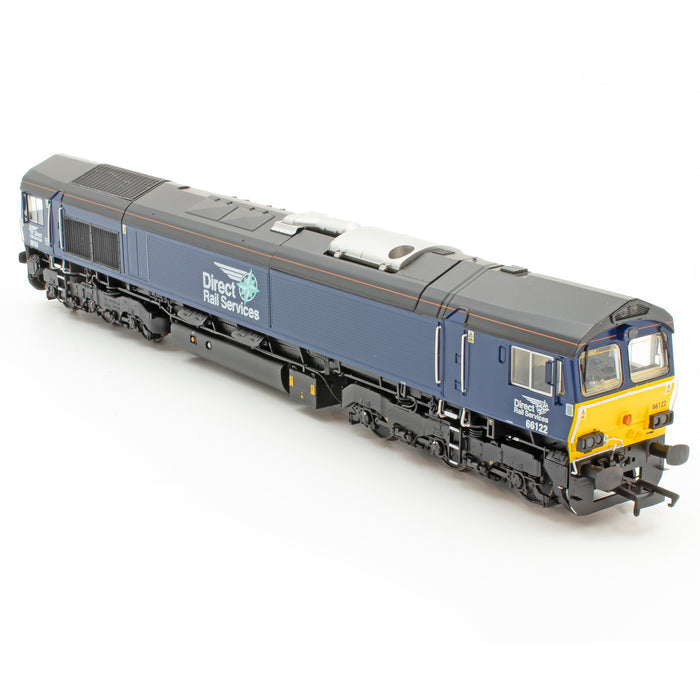 Class 66 - DRS Blue - 66122 - DCC Sound Fitted