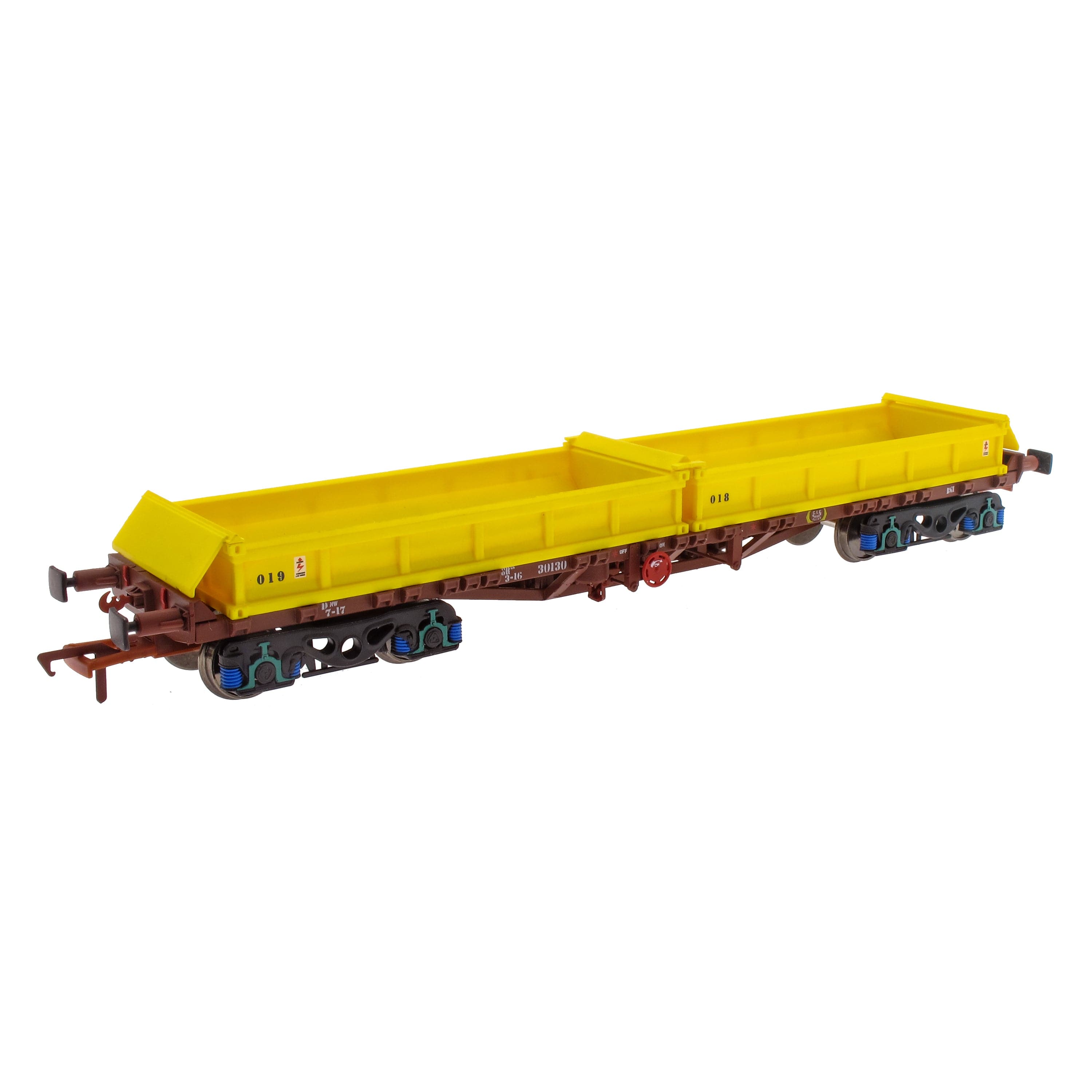 CIÉ/IR 42'Flat-Twin Pack B-Wagons à déblais
