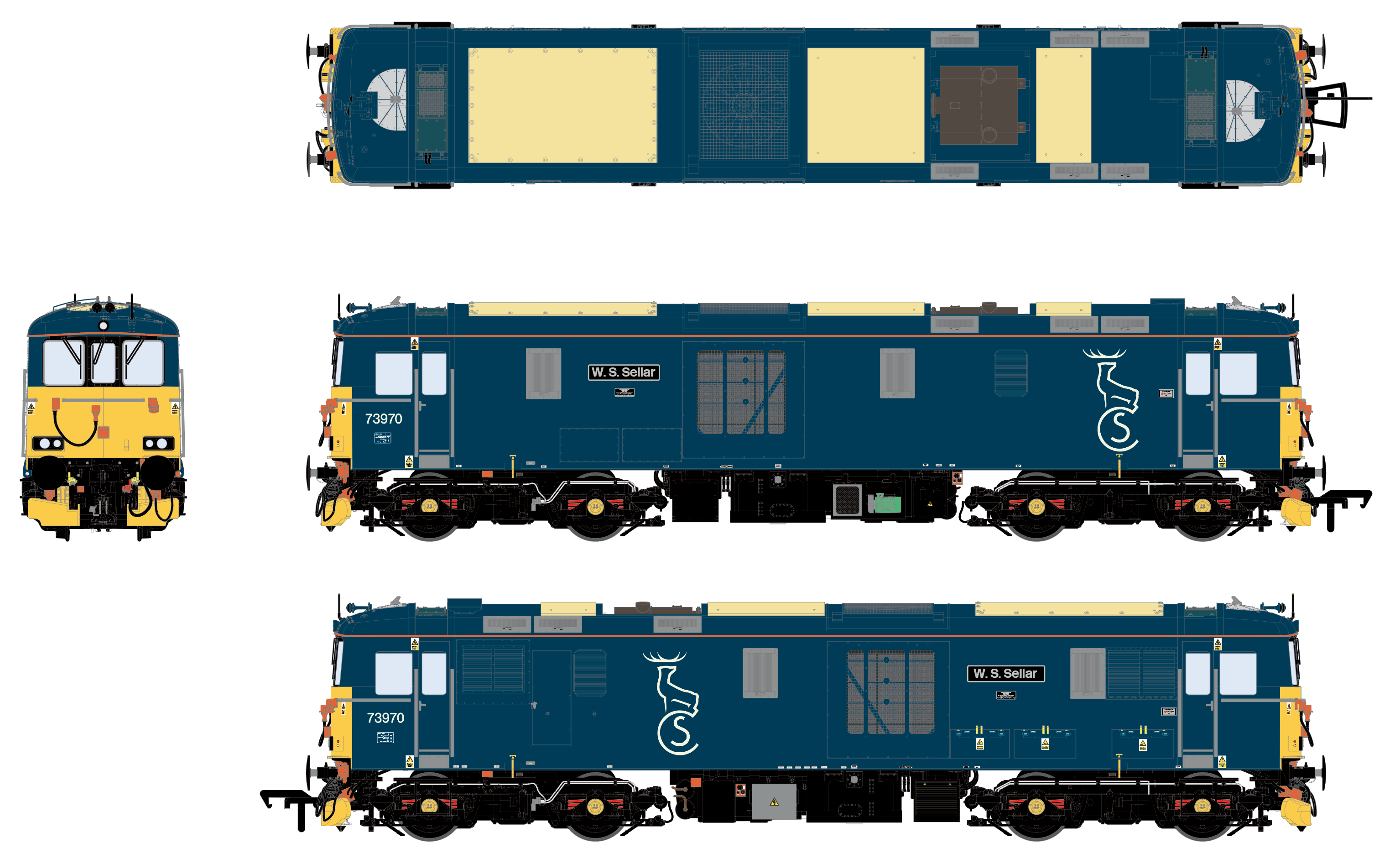 Classe 73 - Calédonien (Actuel) - 73970 W. S. Sellar