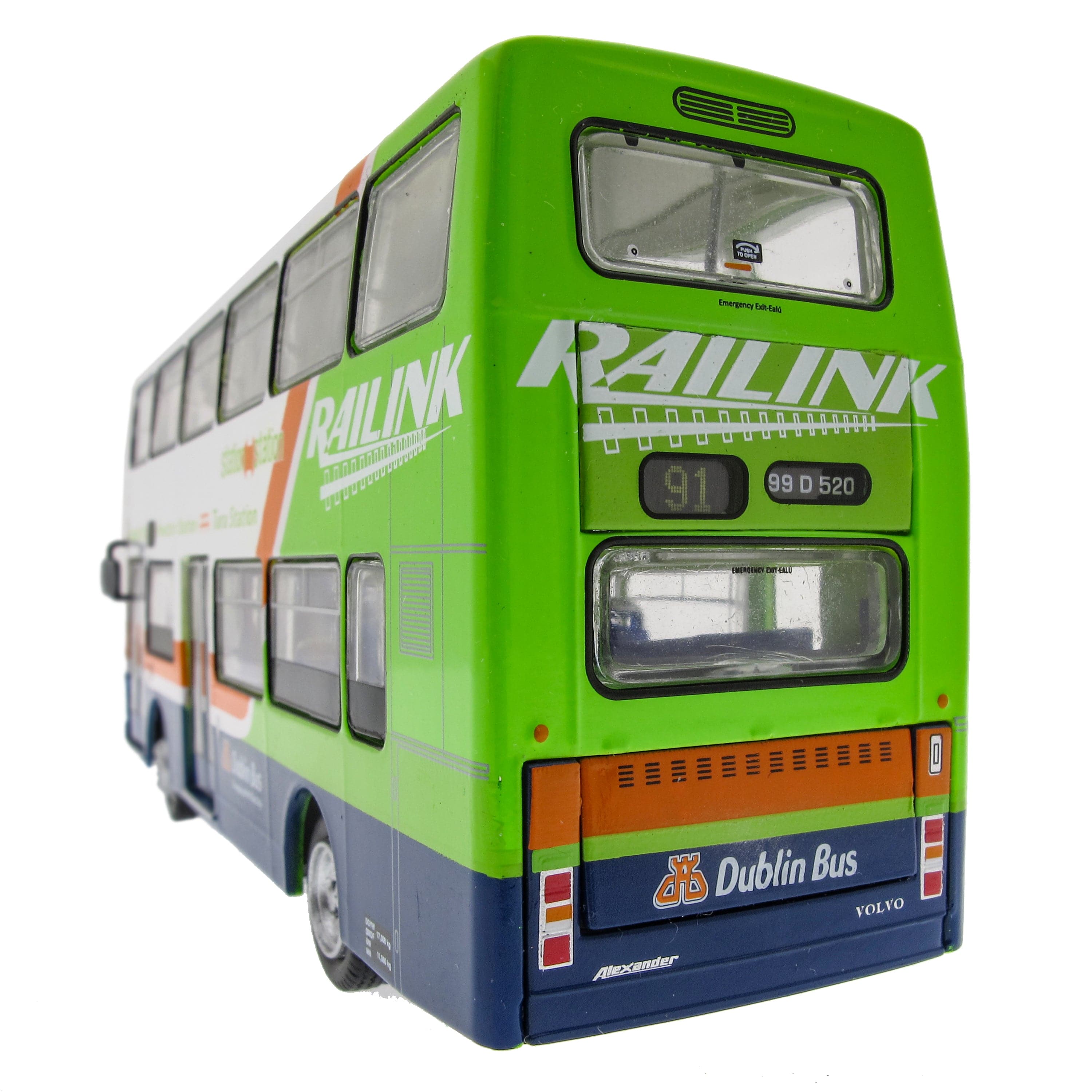 Dublin Bus Rail Link - 91 Heuston Station