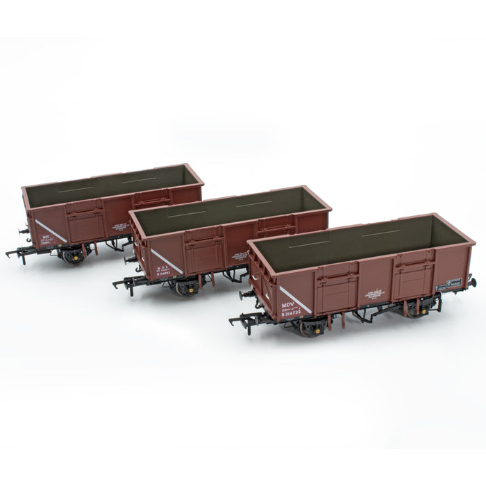 BR 21T MDV Mineral Wagon TOPS Bauxite - Pack H