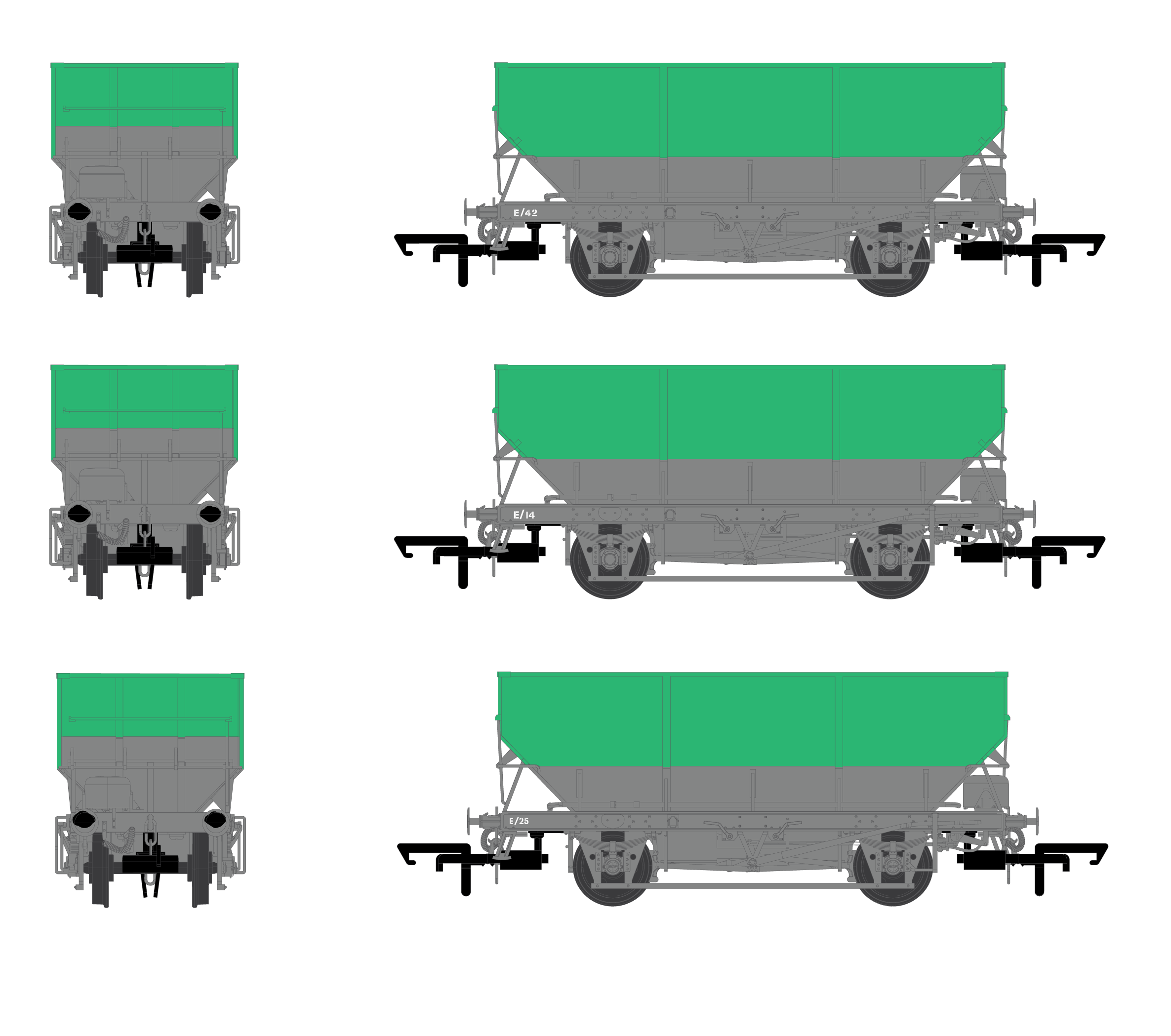 NCB-Vert et Gris-NCB-Pack O-Exclusif