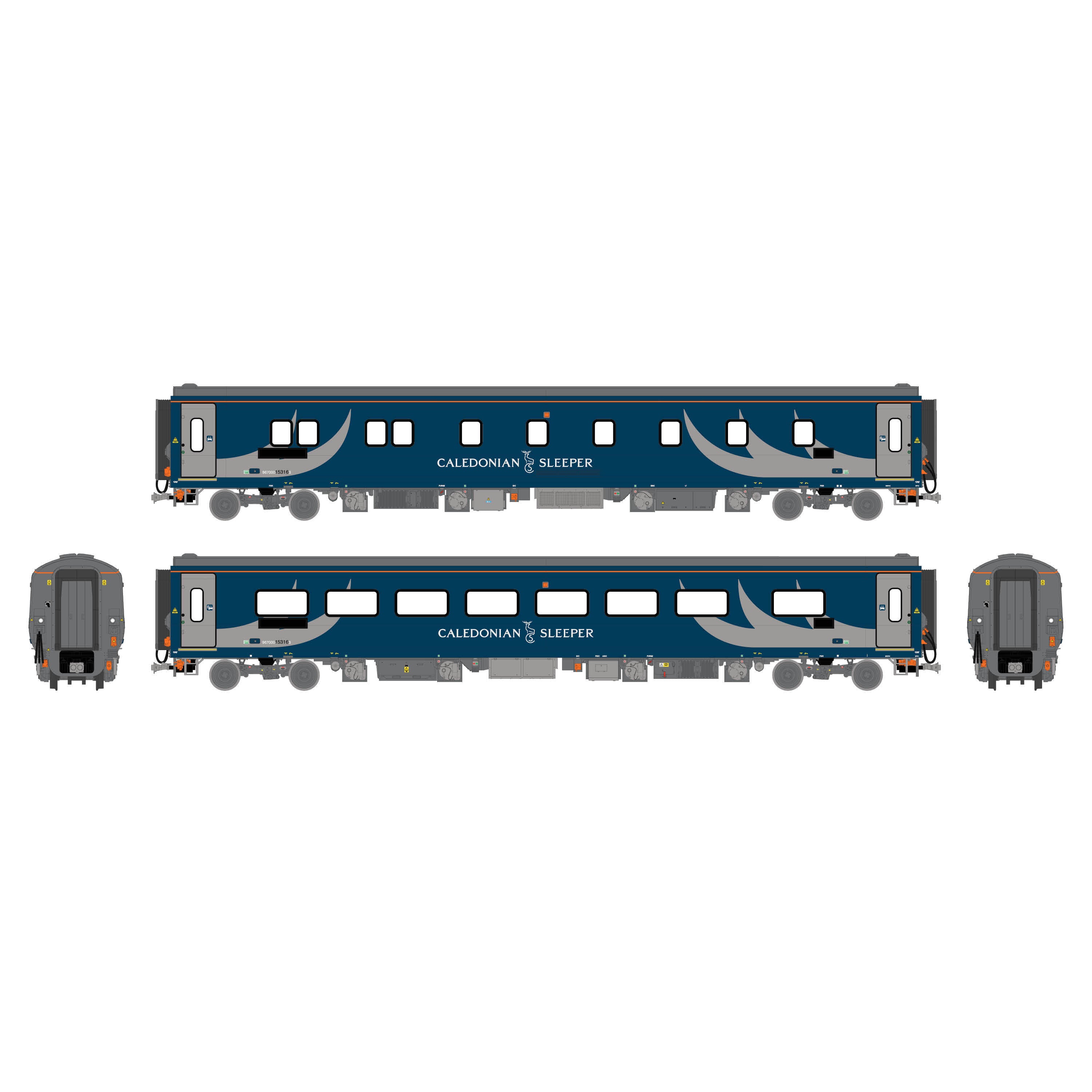 CAF Mk.5 Standard Sleeper 15316 Caledonian Sleeper