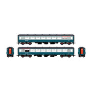 BR Mk. 2c (grande fenêtre de toilette) TSO (T) M6526 Bleu/Gris avec InterCity