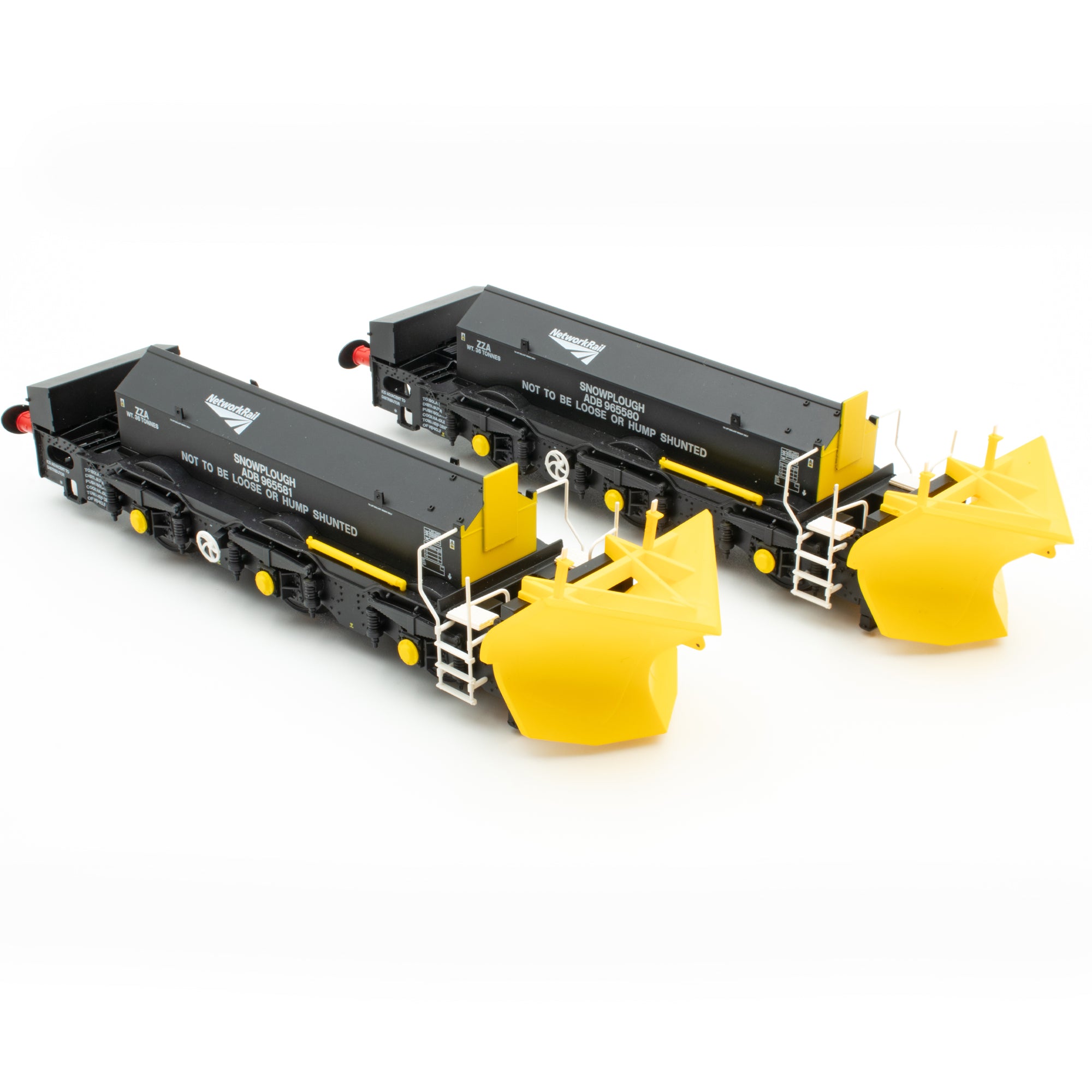 Beilhack Snowplough ZZA ADB965580/581 Network Rail (ex Class 40
