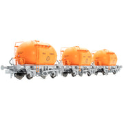 CIE Bulk Cement Wagon - Orange - Pack 2