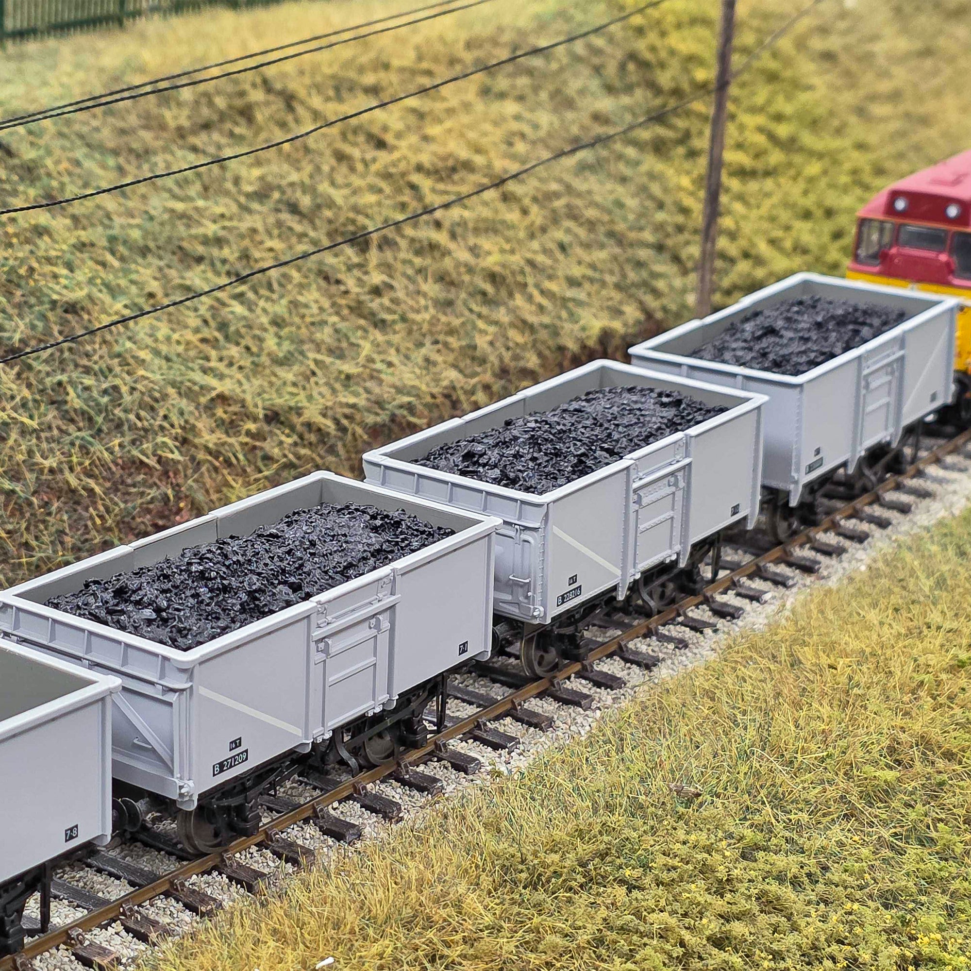 'Real Coal' Loads for 16t Mineral Wagons