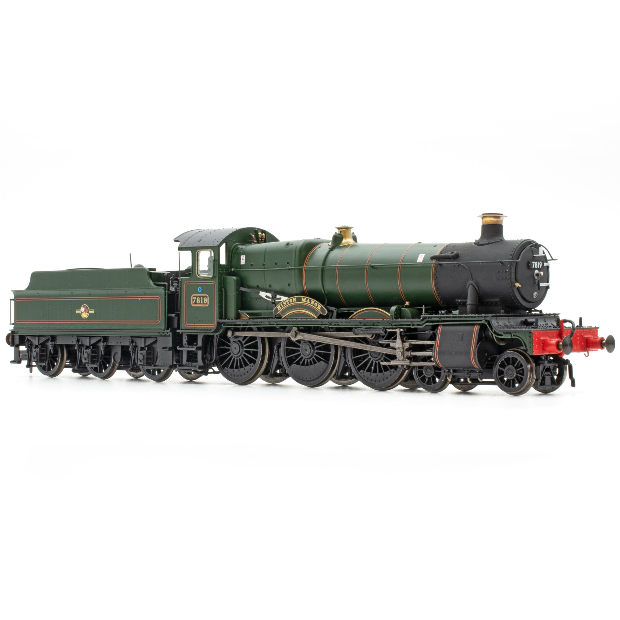 GWR Manor - 7819 Hinton Manor 'Bulled Up' BR lined green with late crest - DCC Sound