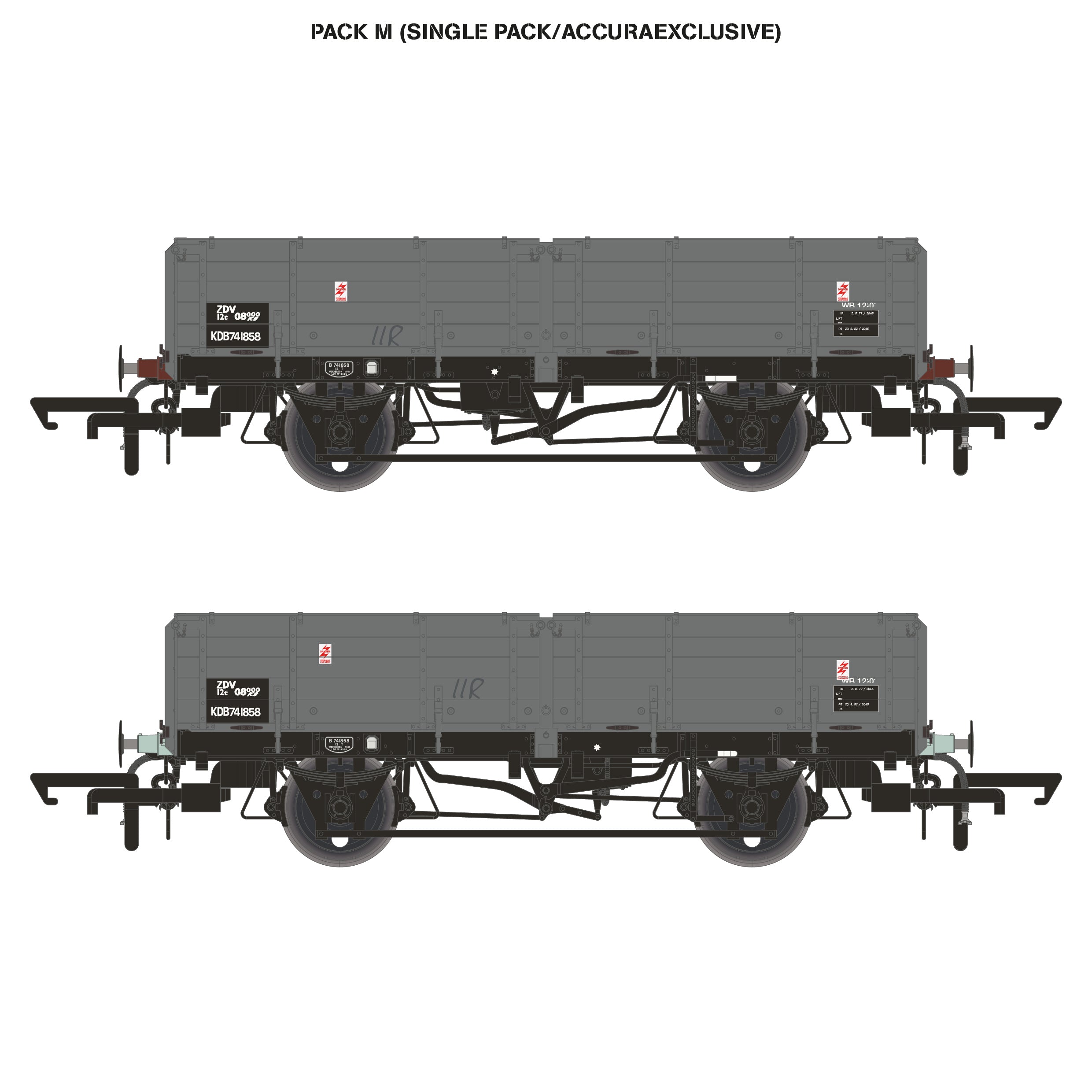 ZDV -  Engineers Dark Grey - Single Pack M