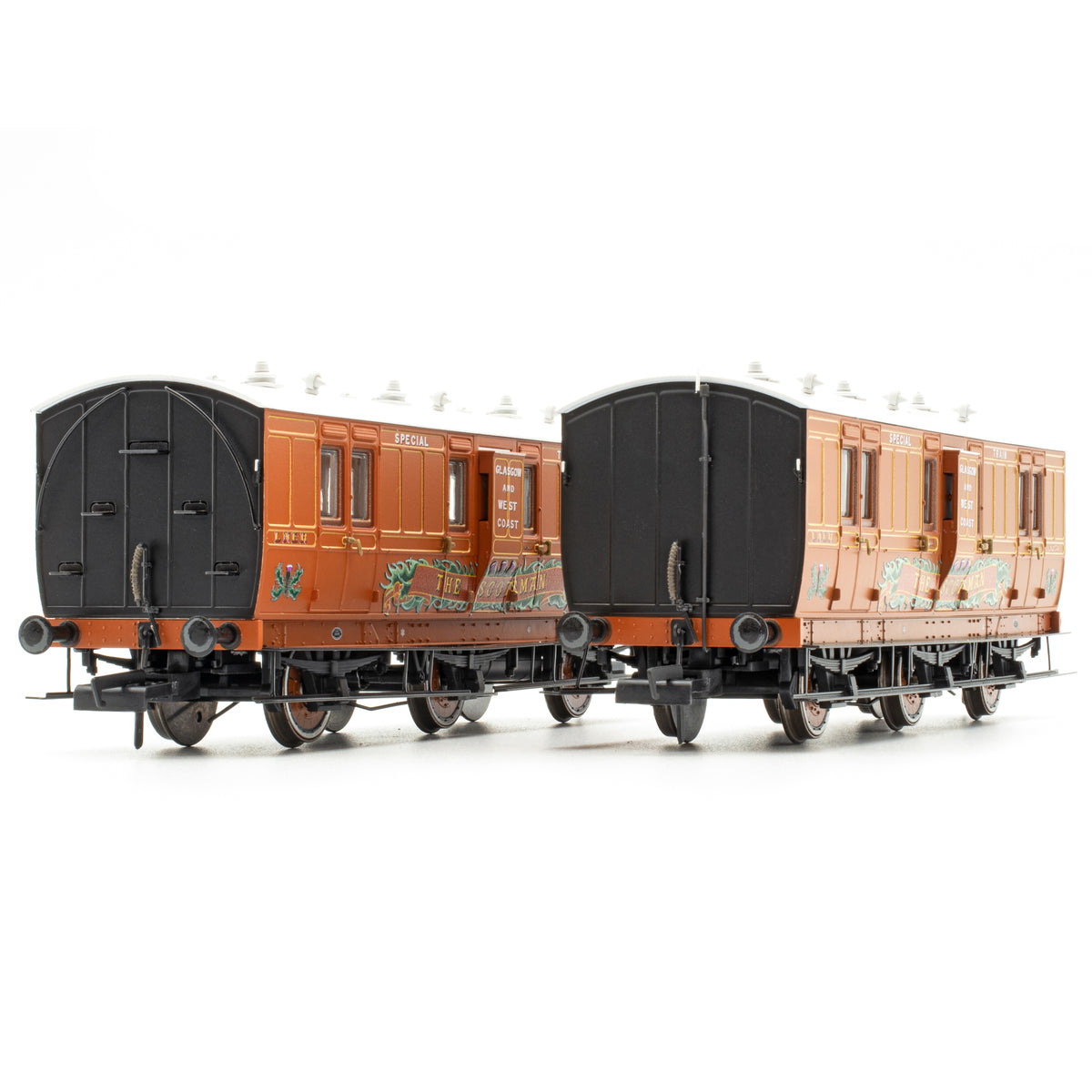 Genesis 6w - LNER Painted Teak/'The Scotsman' - Twin Pack F