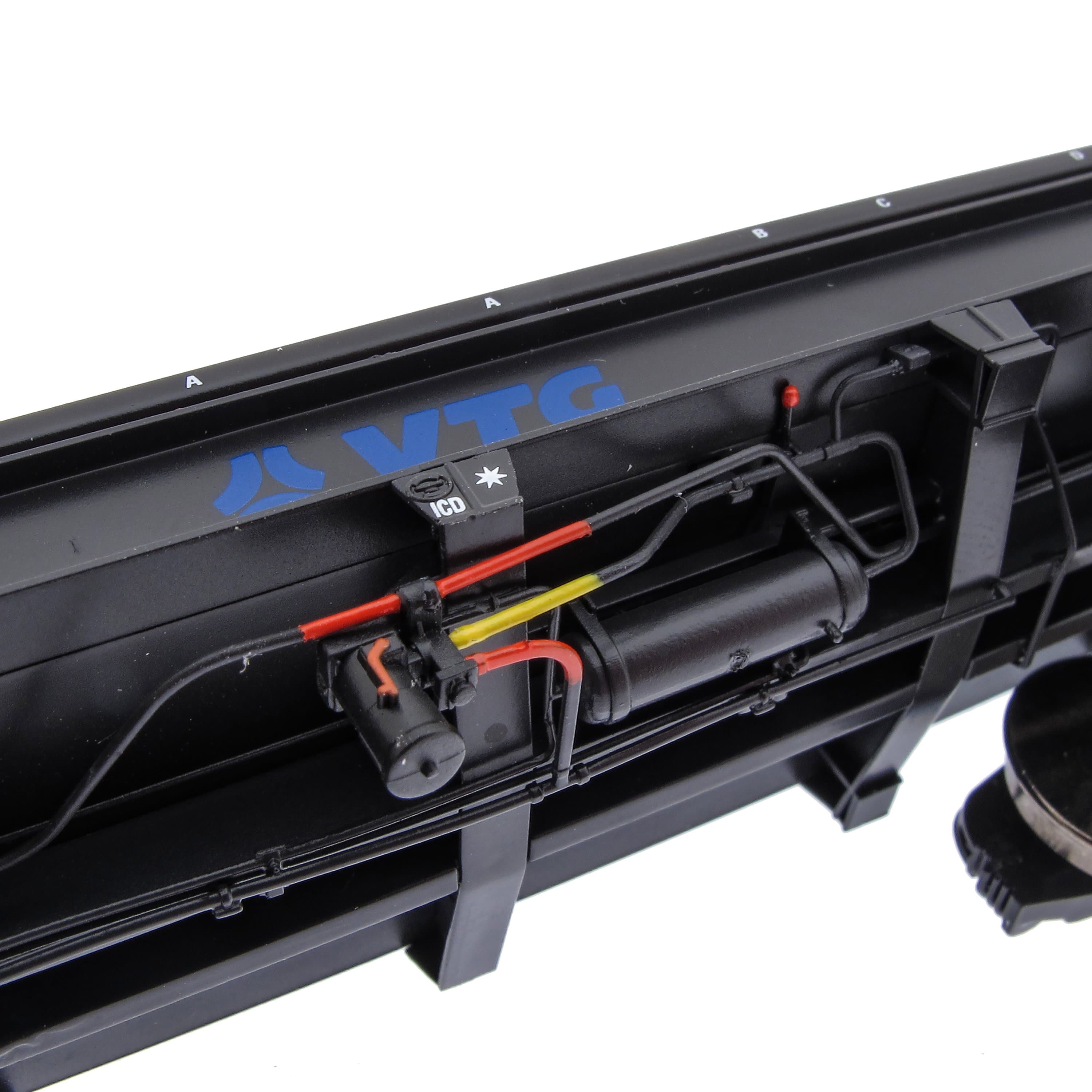 Wagon ouvert en acier à bogies JSA, lot de deux-VTG 3