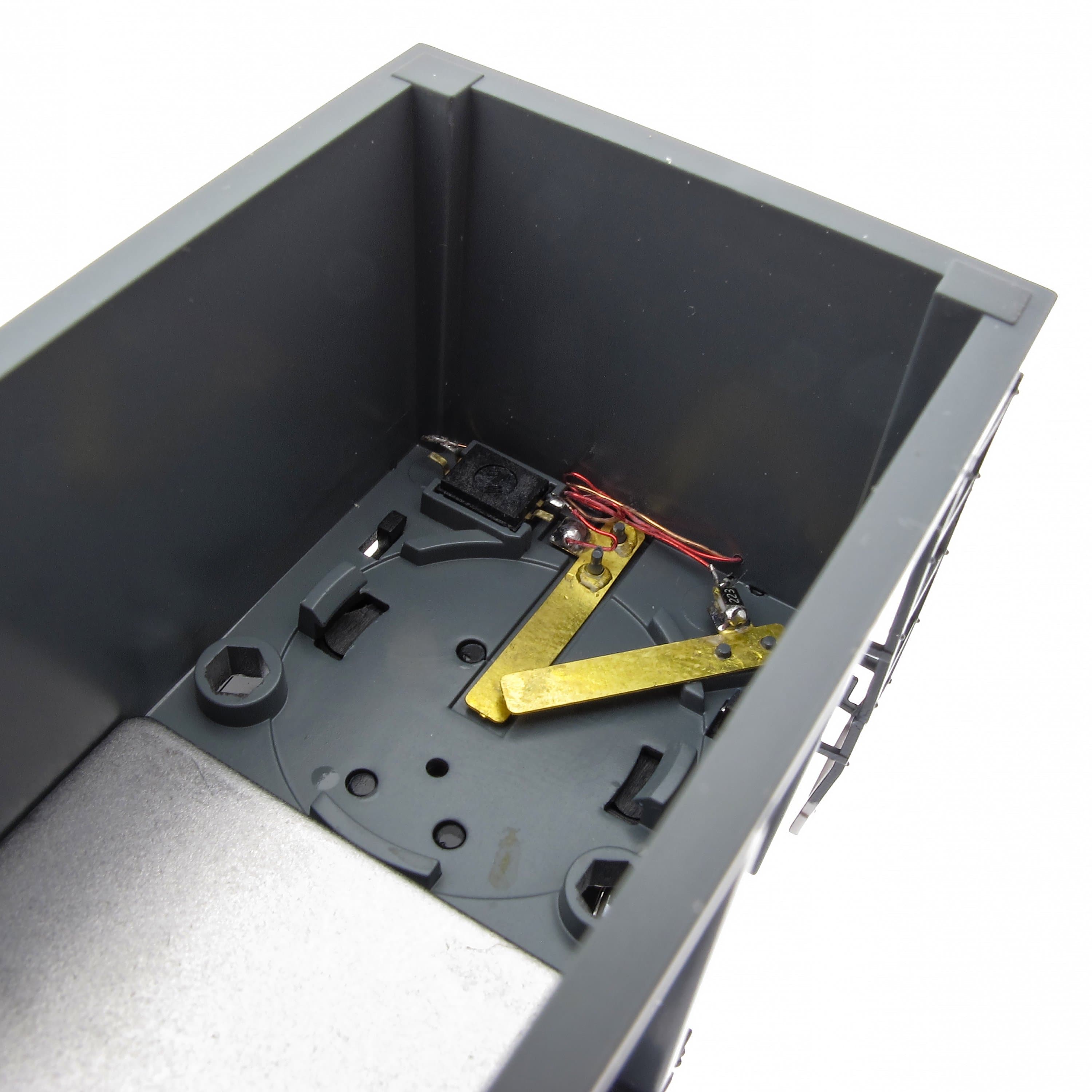 Pack basculeur de bogie PTA/JTA+JUA-Gris acier britannique et orange (extérieur) 