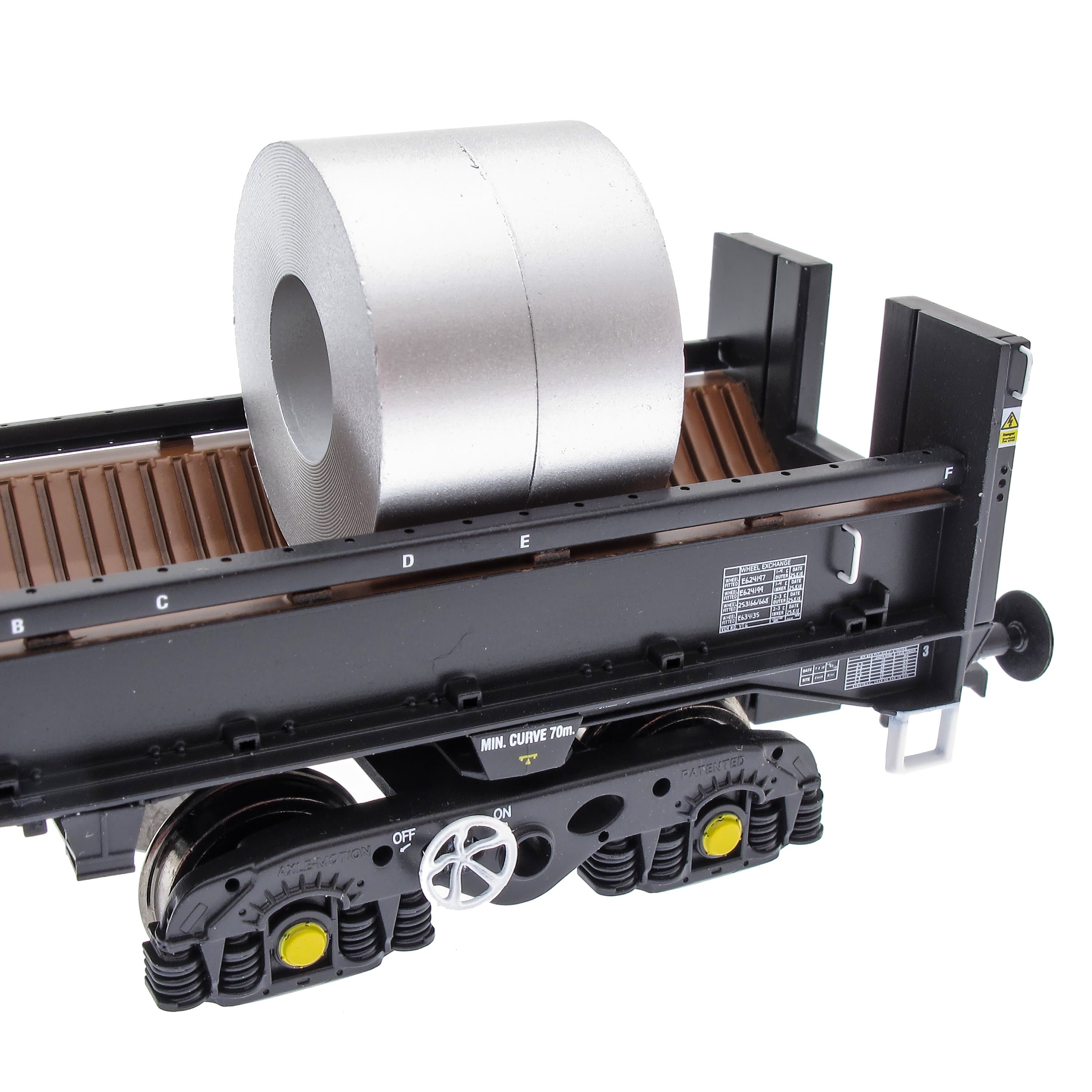 Wagon ouvert en acier à bogies JSA, lot de deux-VTG 3