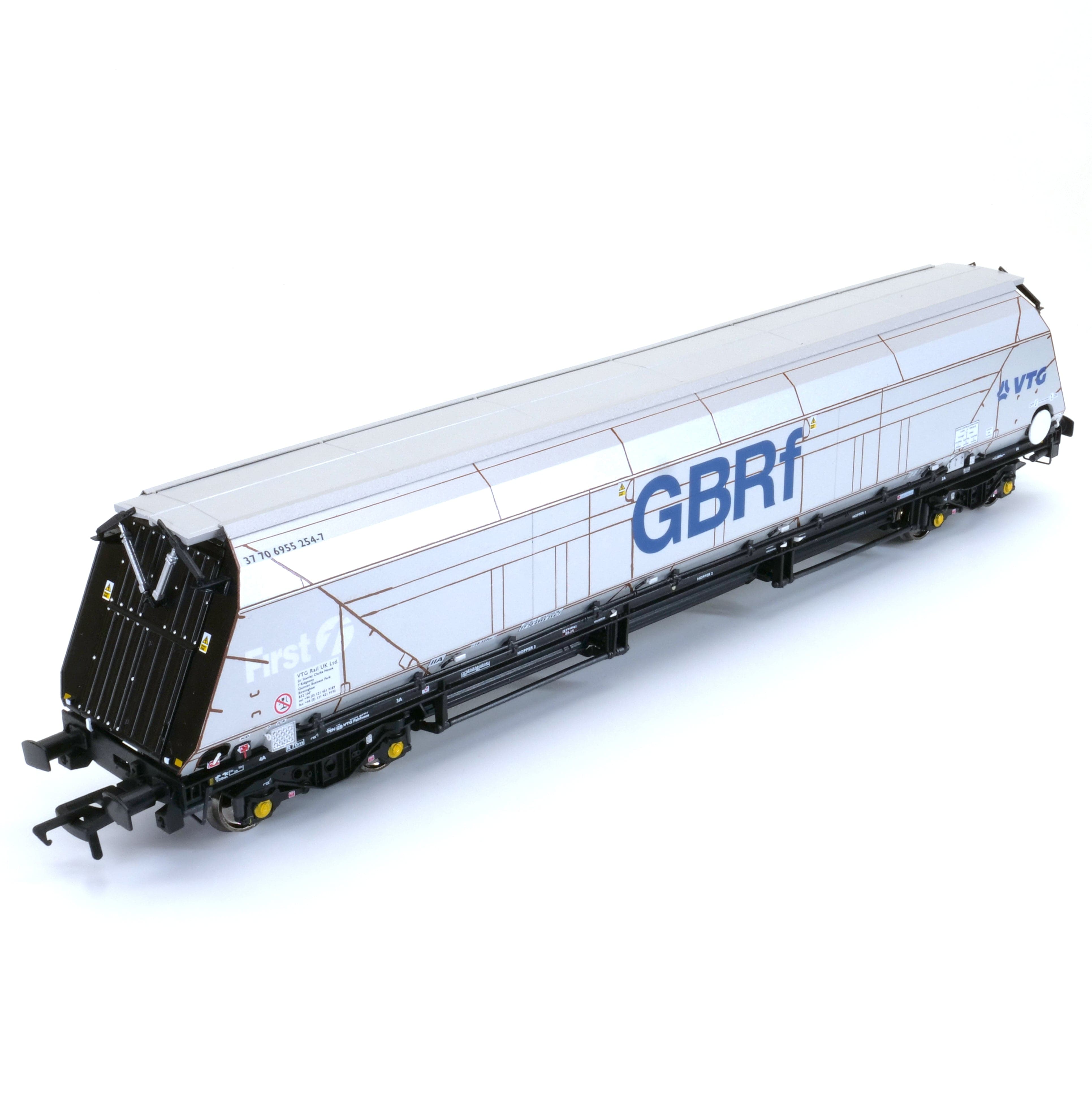 Wagon-trémie à bogies pour biomasse IIA-GBRf / VTG-Pack 2