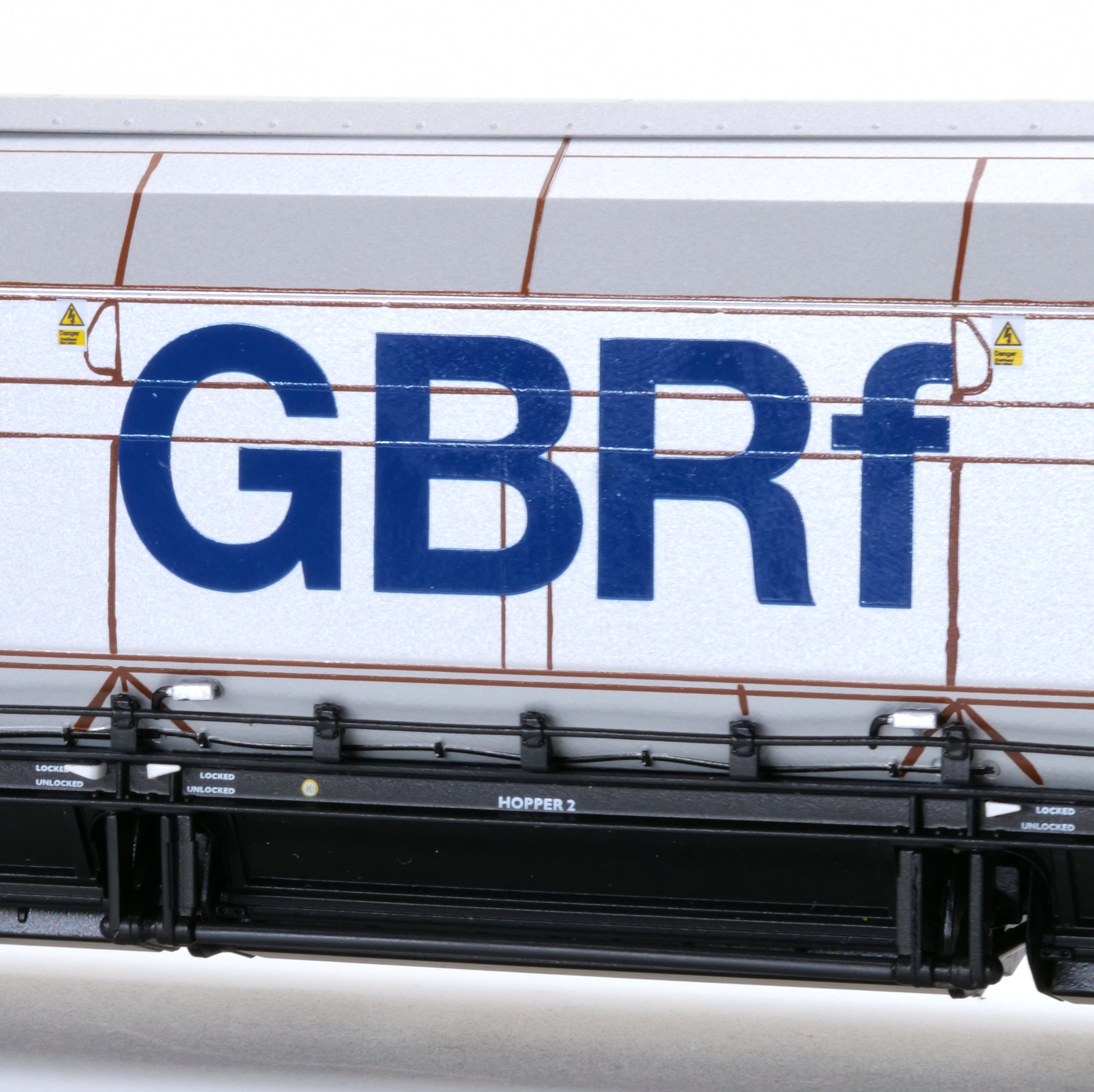 Wagon-trémie à bogies pour biomasse IIA-GBRf / VTG-Pack 2