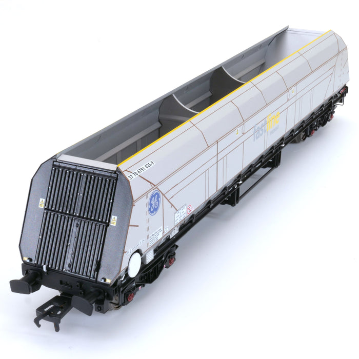 HYA Bogie Hopper Wagon - Fastline Freight / GE - Twin Pack 3